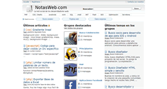 Desktop Screenshot of notasweb.com